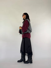 Carica l&#39;immagine nel visualizzatore di Gallery, GILET TWILL GRIGIO
