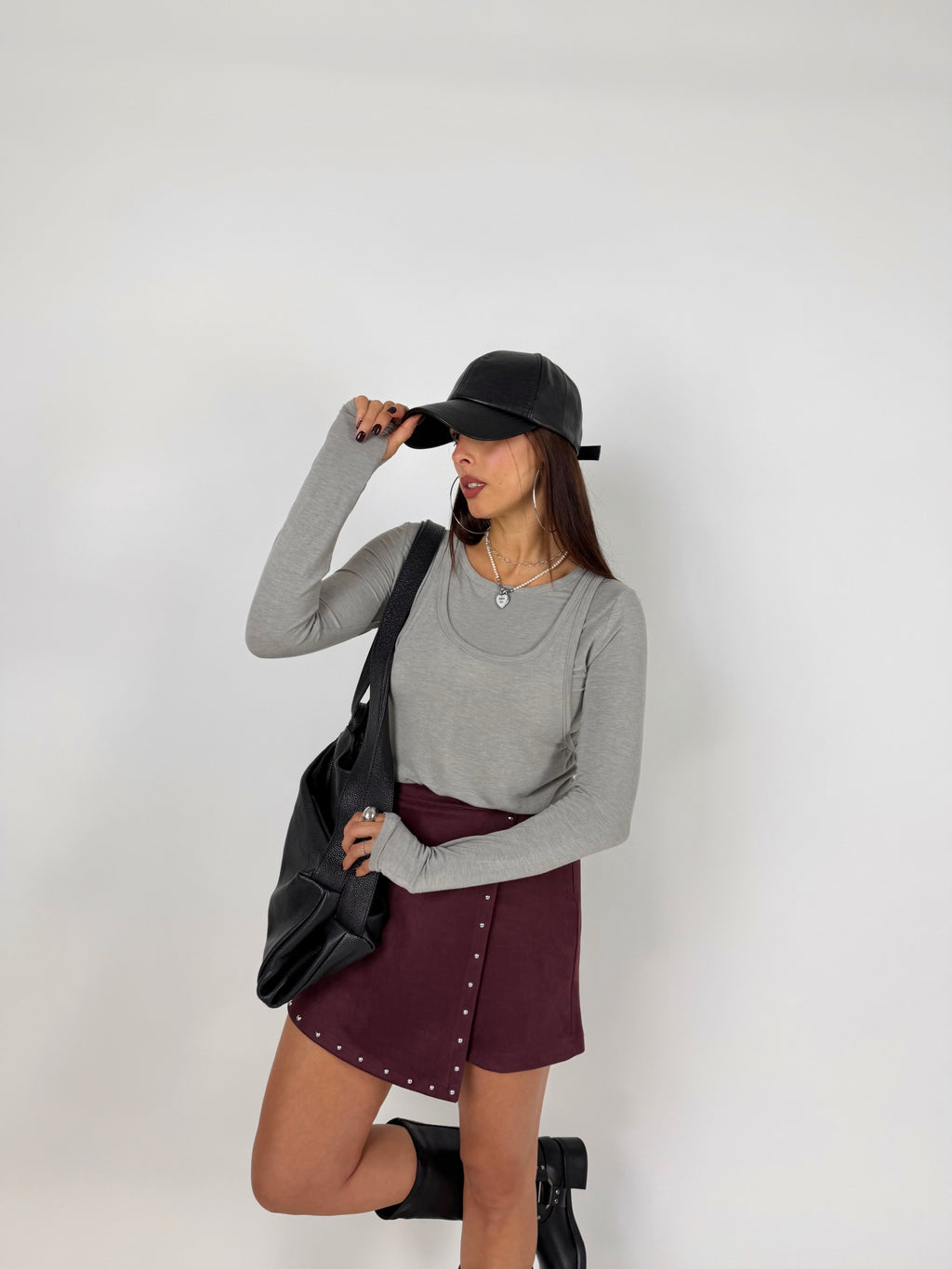 MAGLIA DOUBLE PERLA