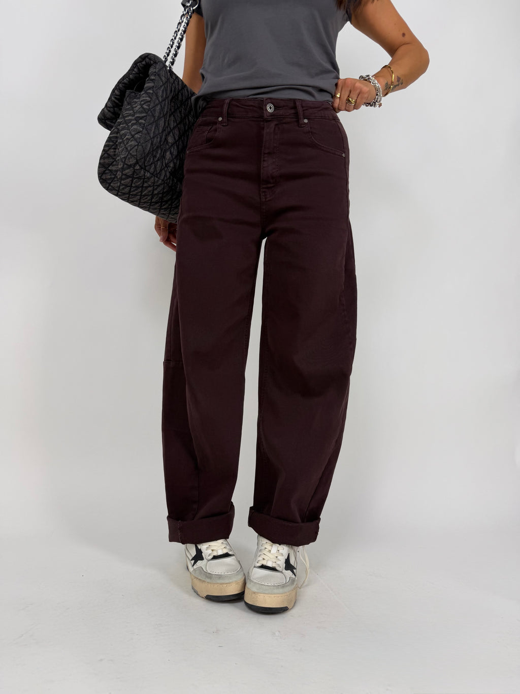 JEANS MALL AUBERGINE