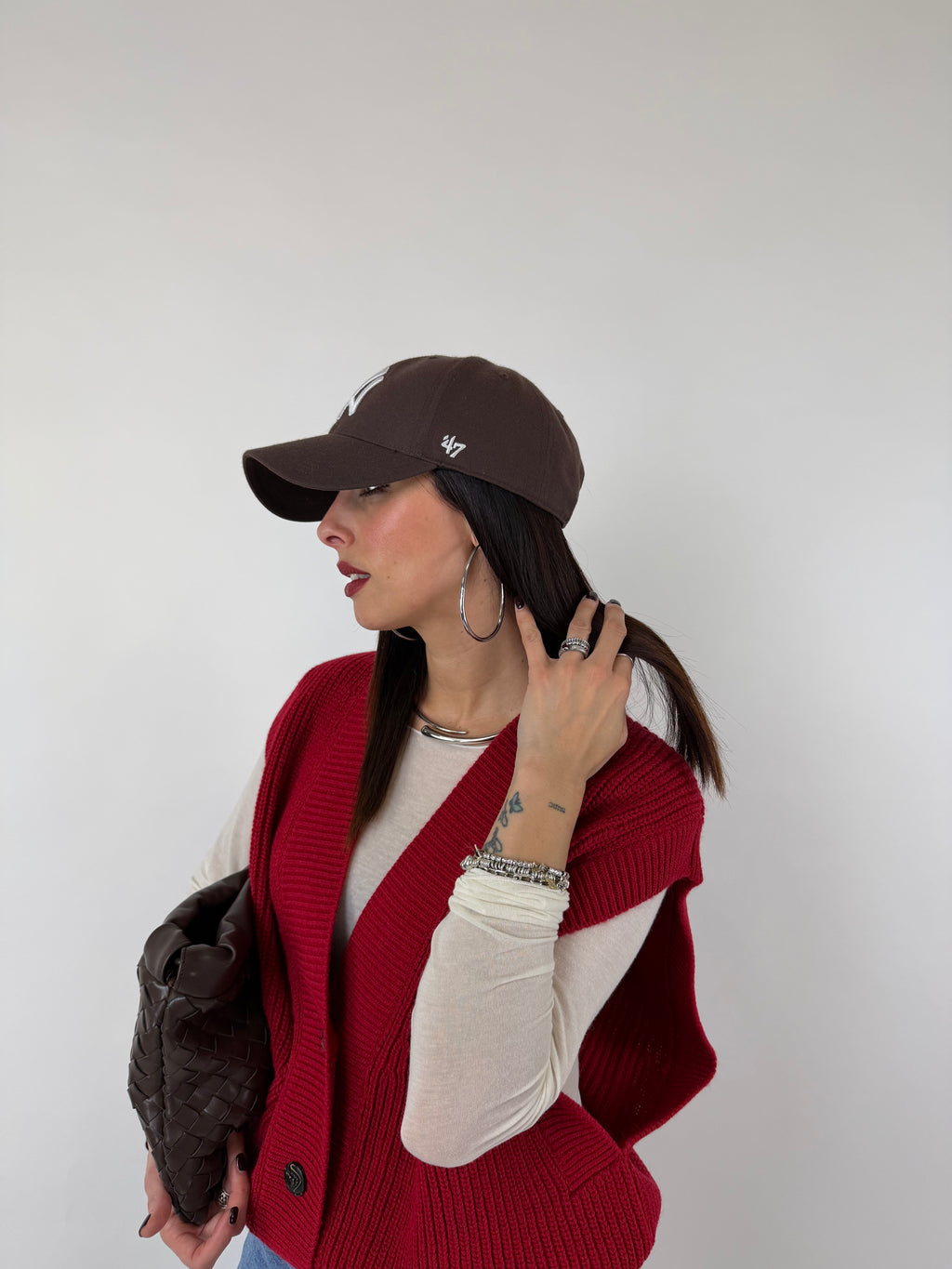 EARRINGS MAXI DROP SILVER