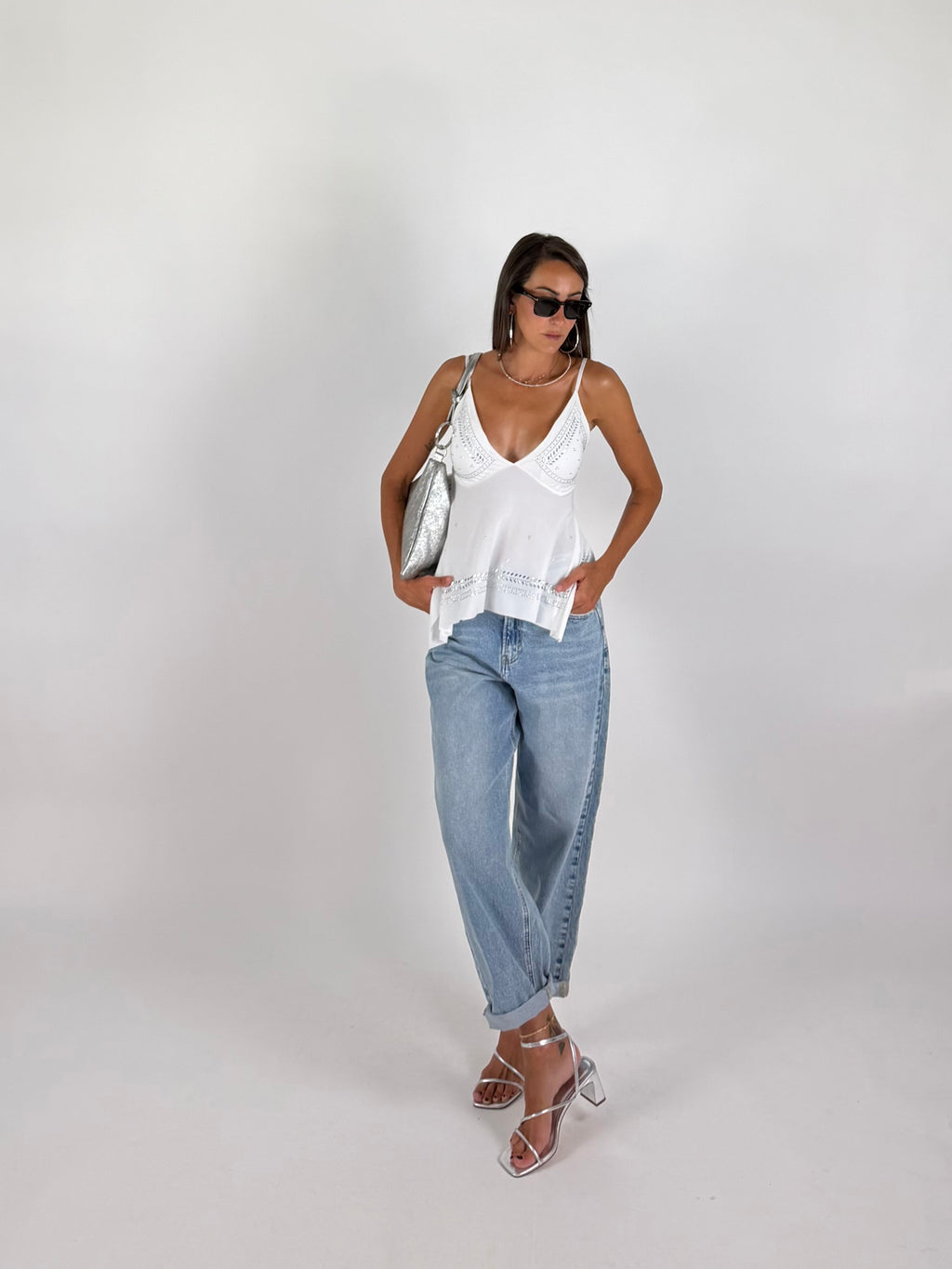 TOP MIRROR BIANCO