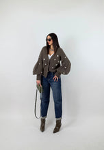 Carica l'immagine nel visualizzatore di Gallery, CARDIGAN DIAMOND DUSTY BROWN
