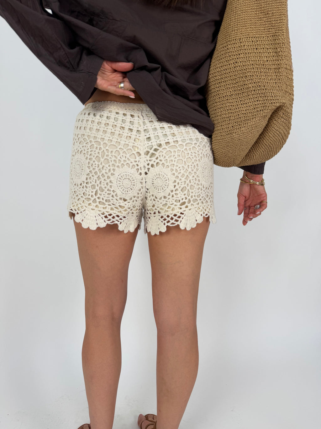 SHORTS CROCHET