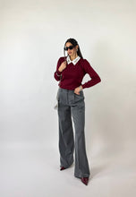 Carica l&#39;immagine nel visualizzatore di Gallery, PULL CHIC BORDEAUX
