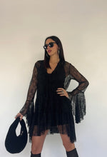 Carica l&#39;immagine nel visualizzatore di Gallery, LACE DRESS NERO
