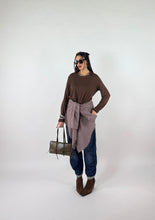 Carica l&#39;immagine nel visualizzatore di Gallery, MAGLIA SPOKE CHOCO
