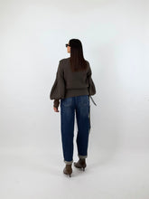 Carica l'immagine nel visualizzatore di Gallery, CARDIGAN DIAMOND DUSTY BROWN
