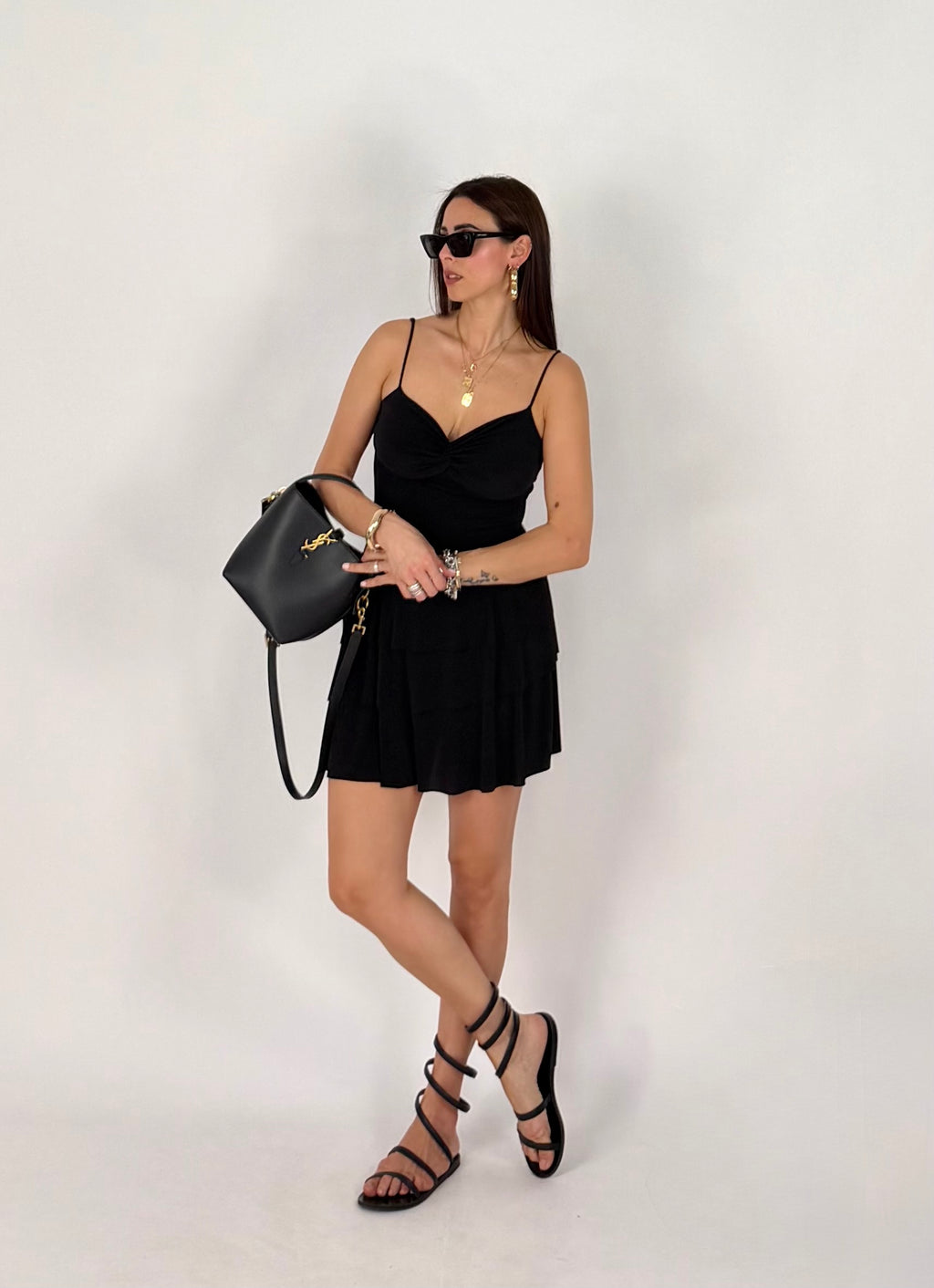 SIMPLE CHIC DRESS NERO