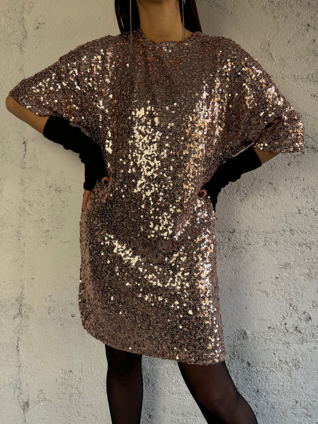 Paillettes dress