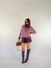 Carica l&#39;immagine nel visualizzatore di Gallery, CARDIGAN STRIPES ROSA
