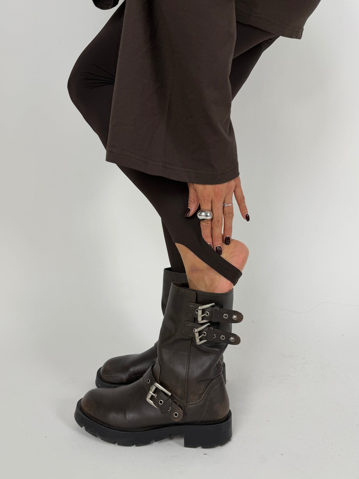 LEGGINS STAFFA CHOCO