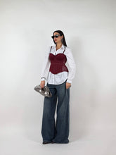 Carica l'immagine nel visualizzatore di Gallery, CORPETTO BORDEAUX
