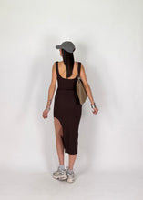 Carica l'immagine nel visualizzatore di Gallery, ABITO STRETCH CHOCO
