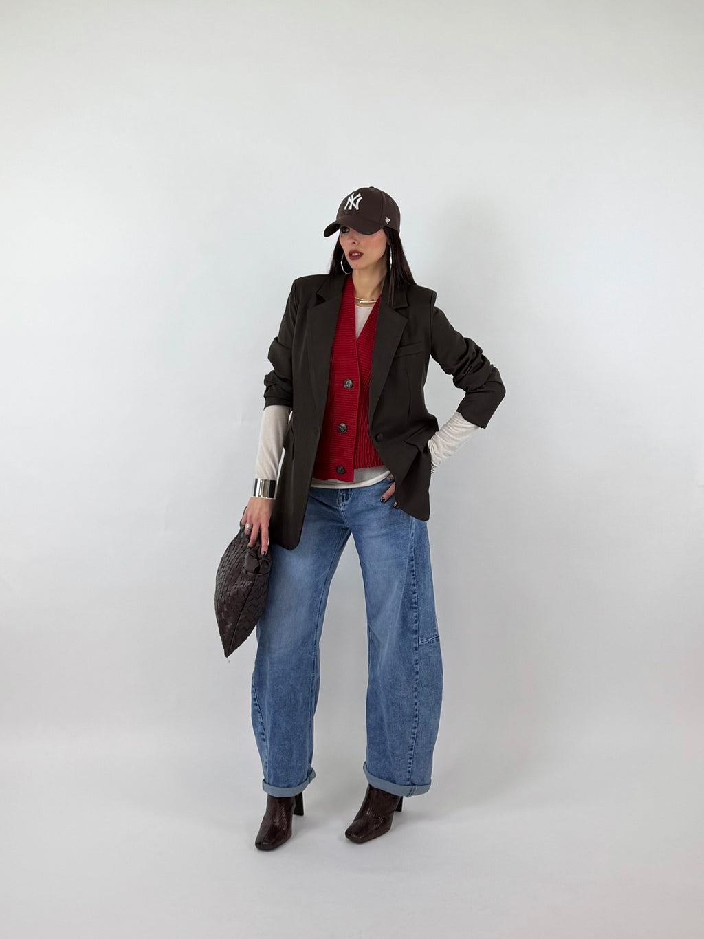 GILET FLOW ROSSO