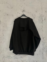 Carica l&#39;immagine nel visualizzatore di Gallery, FELPA HOLE NERA
