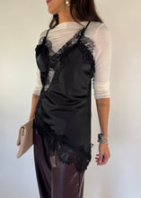 Carica l&#39;immagine nel visualizzatore di Gallery, TOP SLIP NERO
