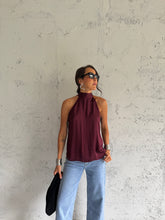 Carica l&#39;immagine nel visualizzatore di Gallery, TOP NECK SATIN
