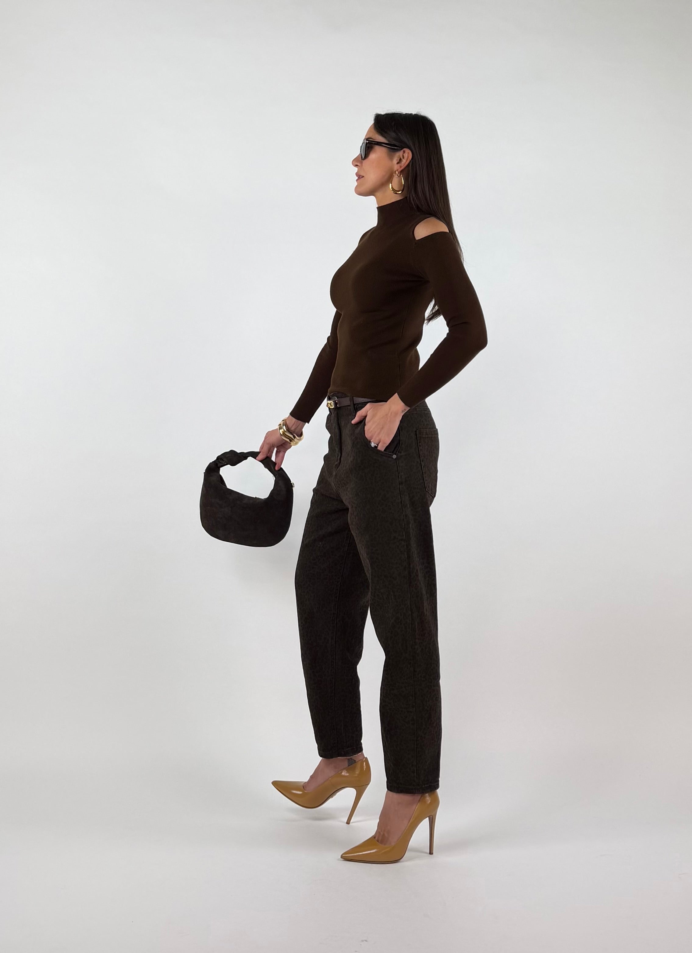 MOON BAG BROWN