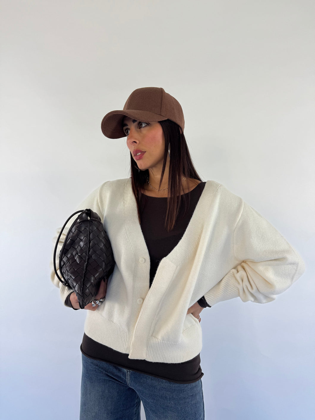 CARDIGAN BOTTON DOWN BURRO