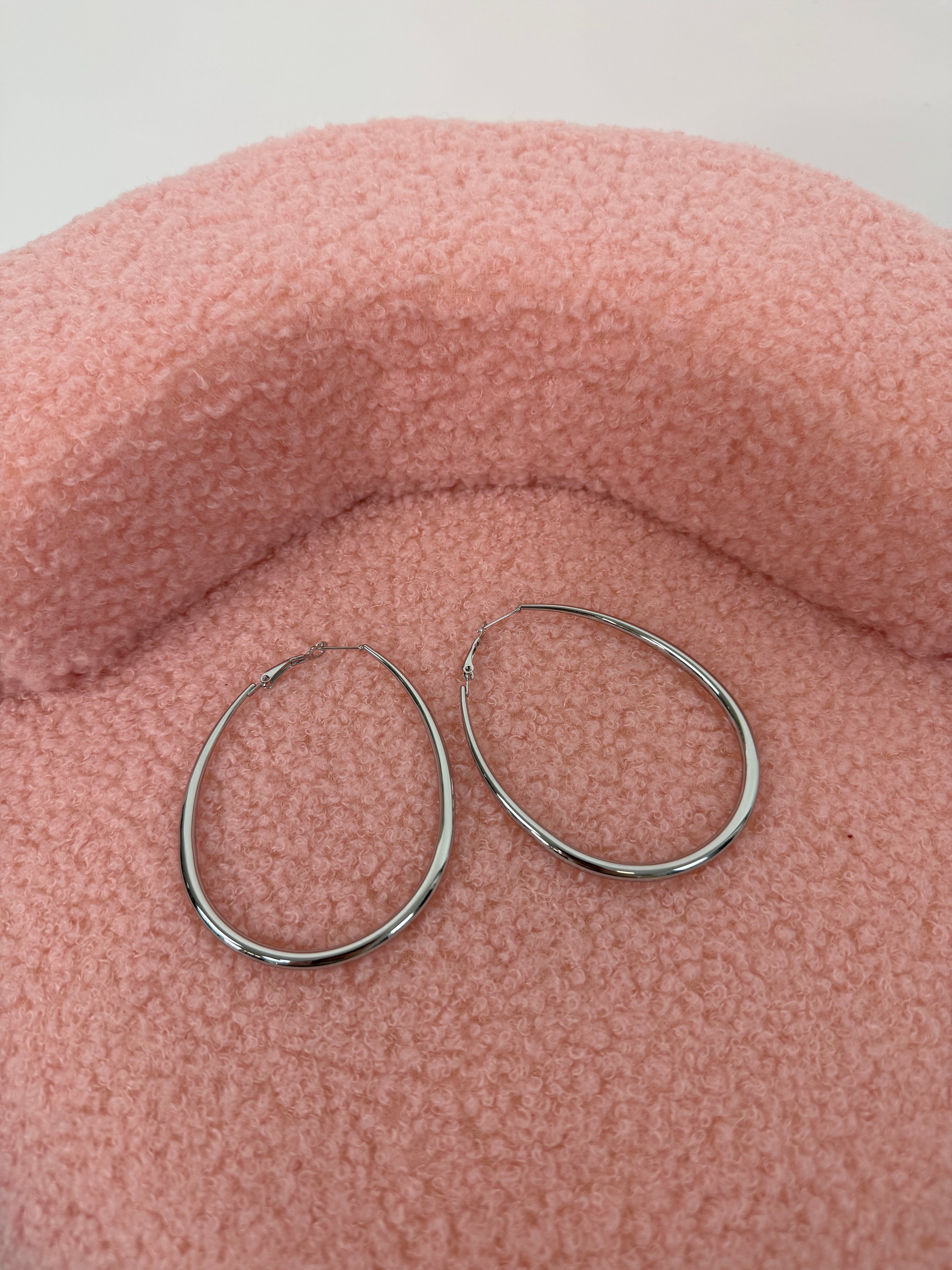 EARRINGS MAXI DROP SILVER