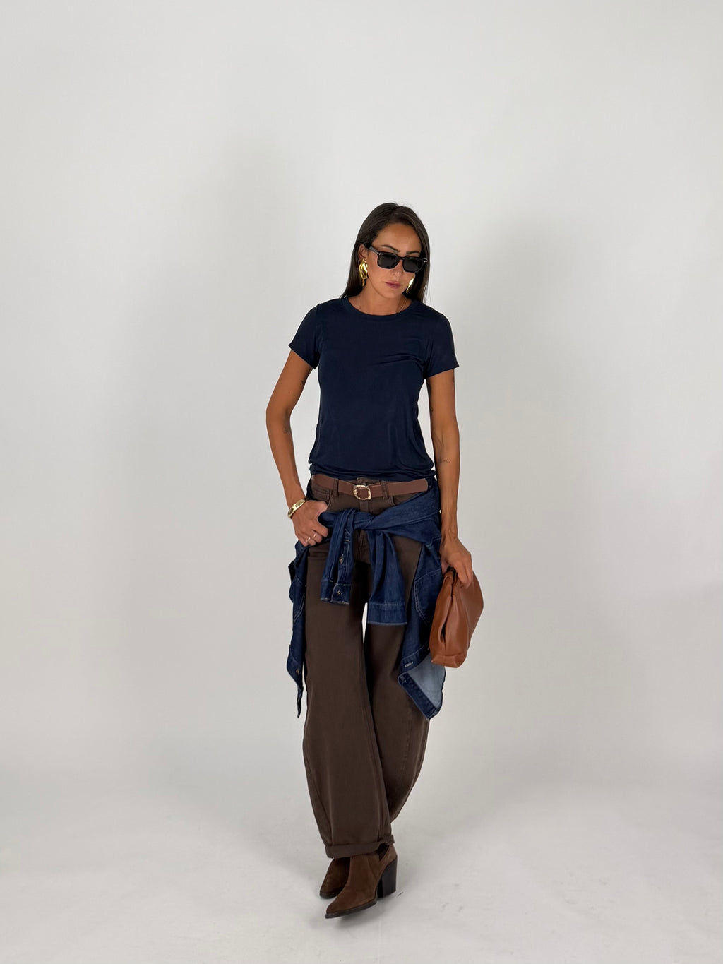 T-SHIRT VEIL BLU