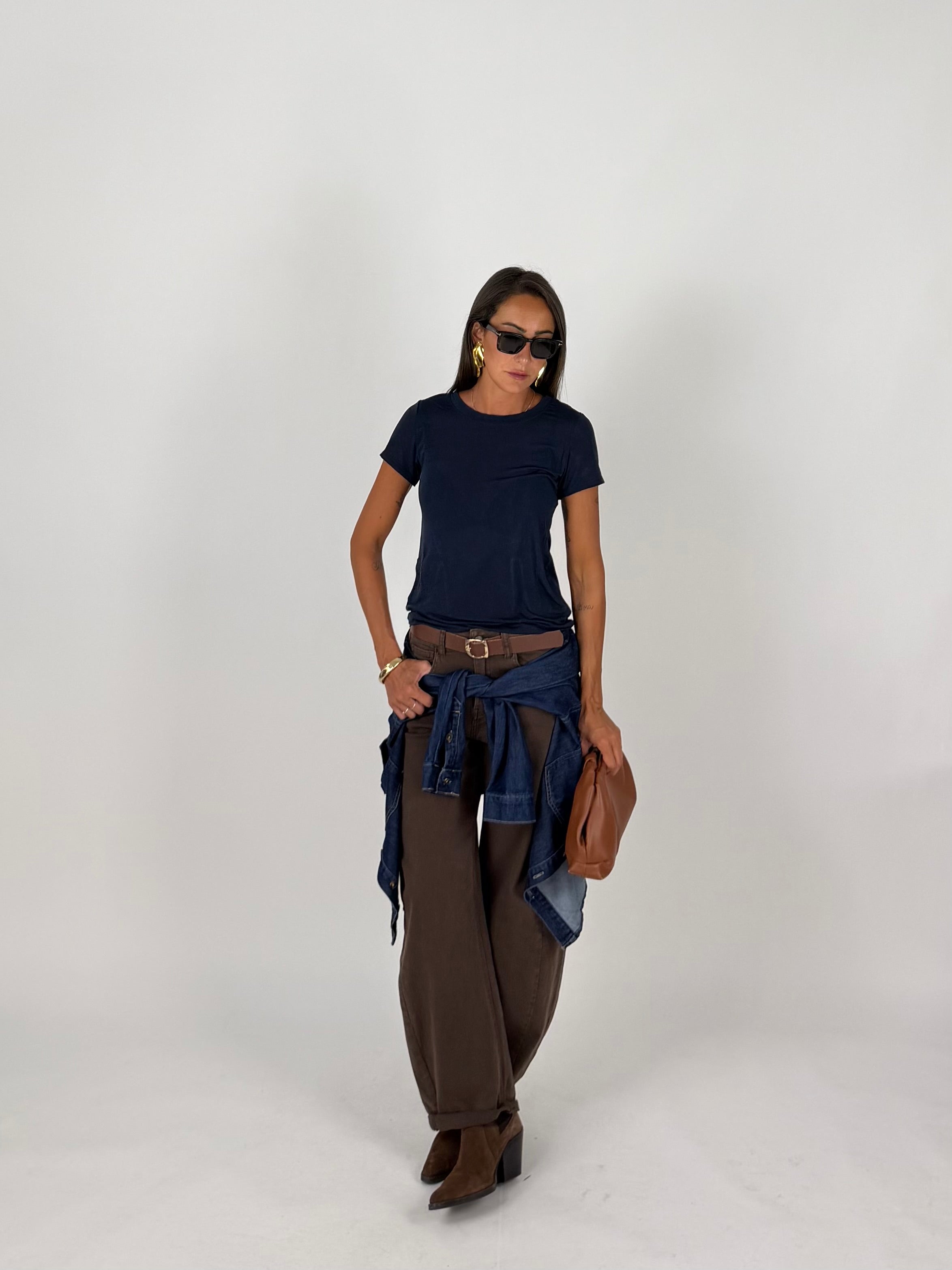 T-SHIRT VEIL BLU