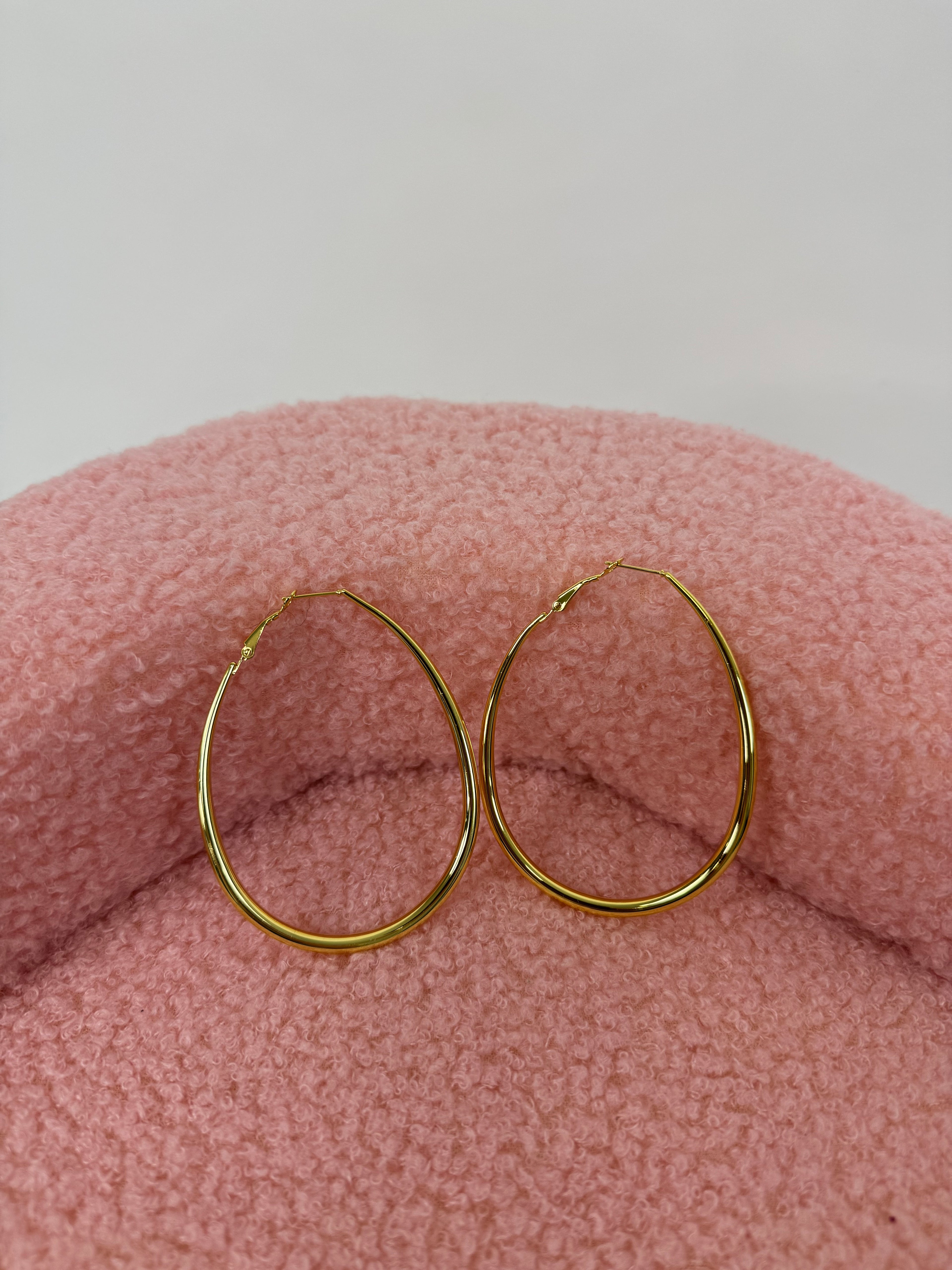 EARRINGS MAXI DROP GOLD