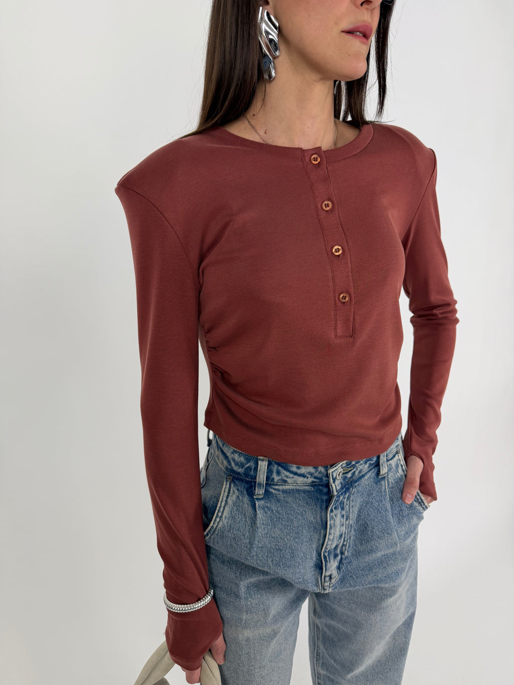 MAGLIA MOUSSE RAME
