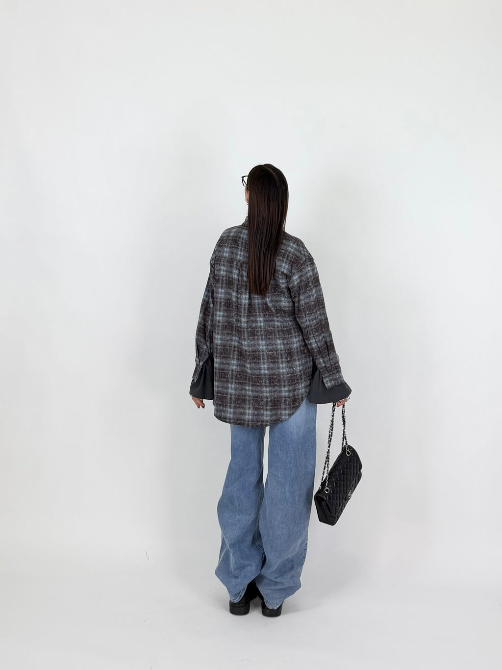 CAMICIA CHECK&SHIMMER
