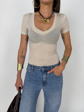 Carica l'immagine nel visualizzatore di Gallery, T-SHIRT LIGHTSHOL BEIGE
