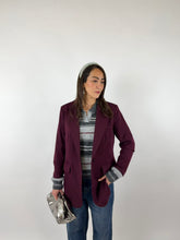 Carica l&#39;immagine nel visualizzatore di Gallery, BLAZER CLASSY BORDEAUX
