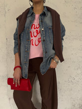 Carica l&#39;immagine nel visualizzatore di Gallery, shirt slouchy denim

