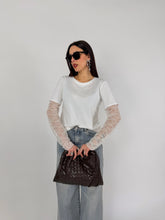 Carica l'immagine nel visualizzatore di Gallery, T-SHIRT SLEEVE BIANCA
