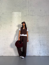 Carica l&#39;immagine nel visualizzatore di Gallery, COMPLETO BROWN STRIPES
