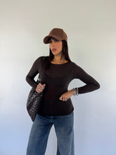 Carica l&#39;immagine nel visualizzatore di Gallery, MAGLIA VELO MOKA
