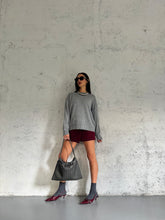 Carica l&#39;immagine nel visualizzatore di Gallery, PULL SILK GRIGIO
