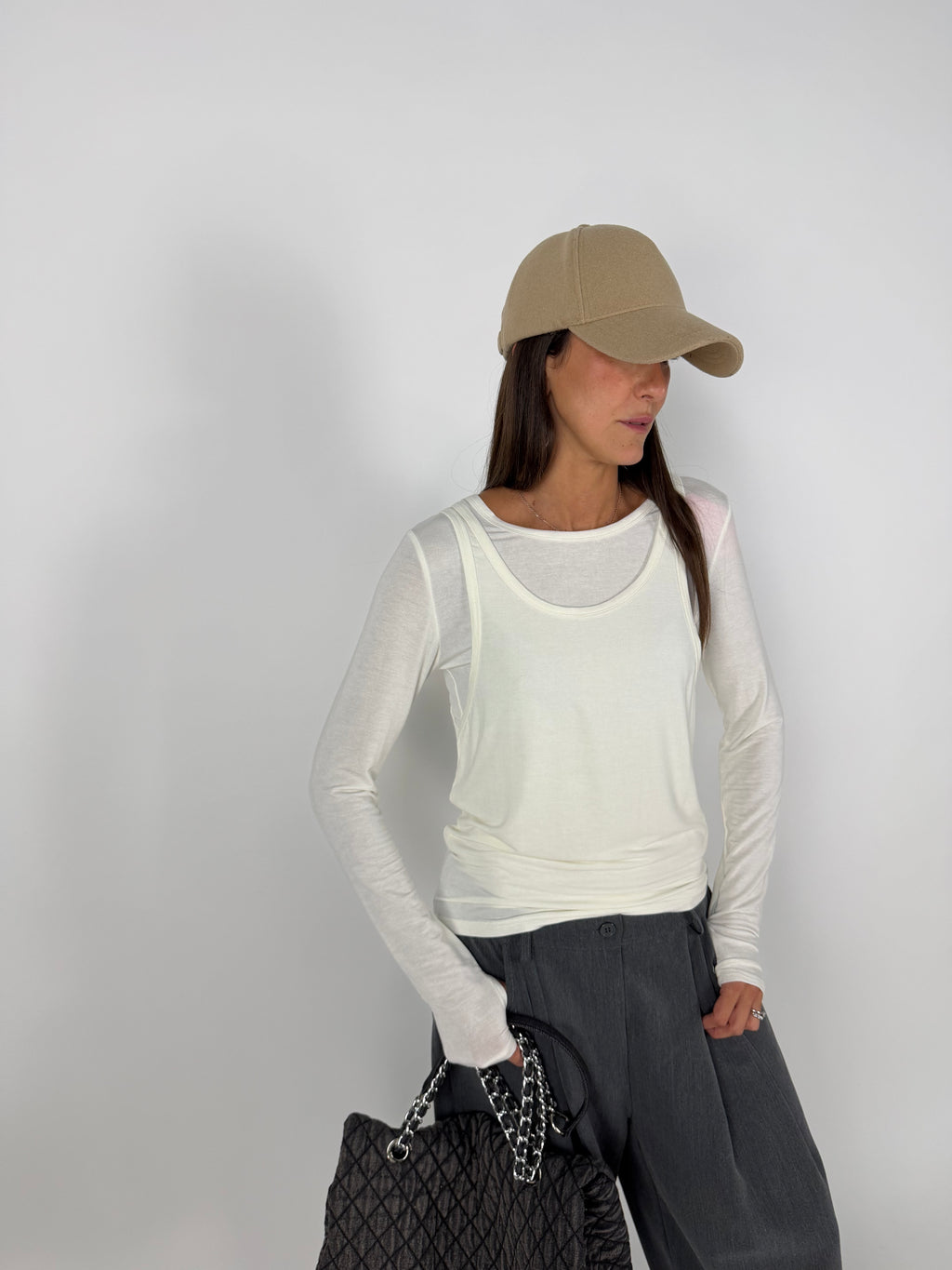 MAGLIA DOUBLE BURRO