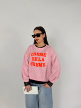Carica l'immagine nel visualizzatore di Gallery, FELPA CRÈME ROSA
