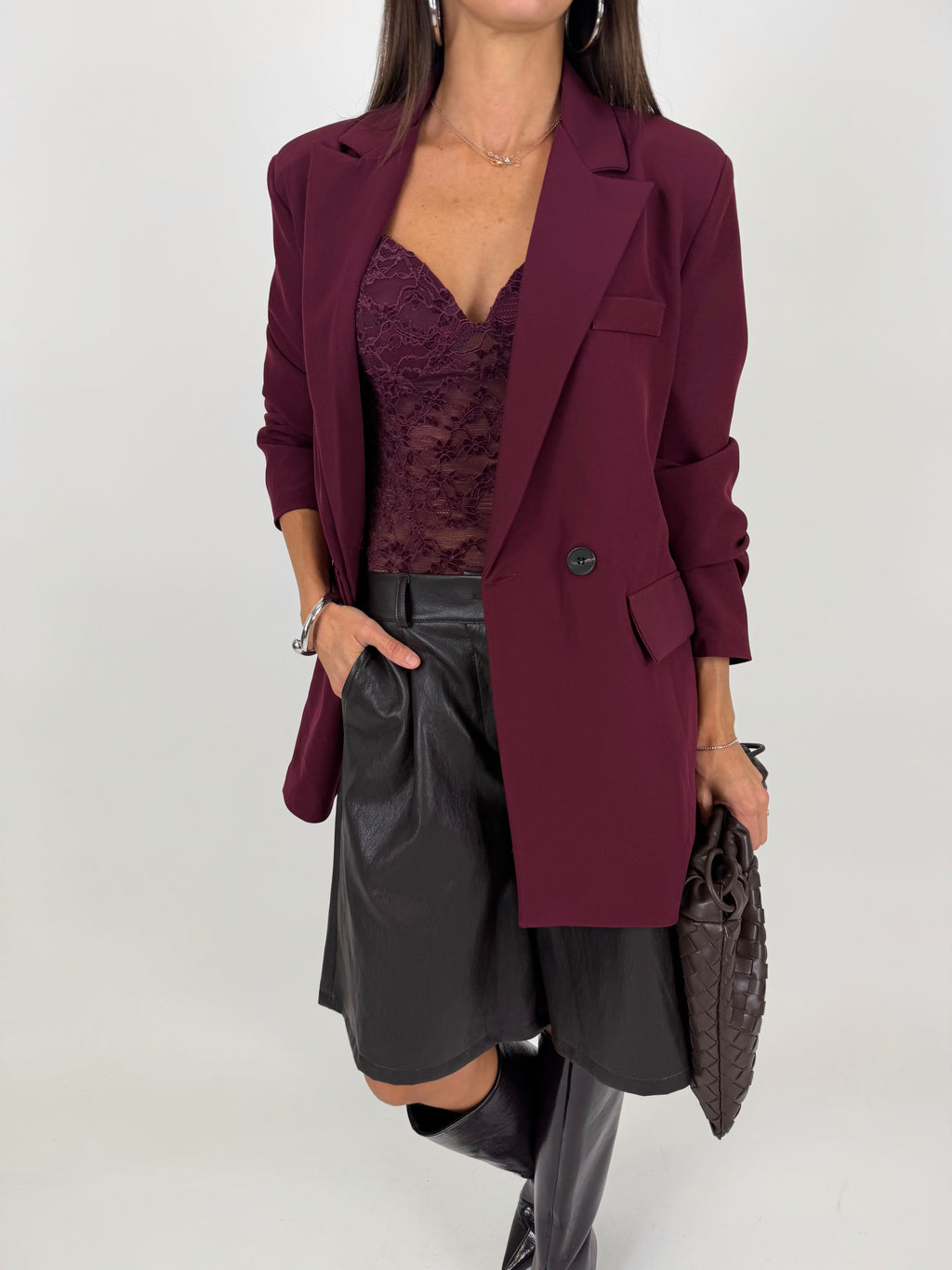 BLAZER LUCREZIA VINO