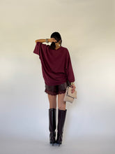 Carica l&#39;immagine nel visualizzatore di Gallery, T-SHIRT JUST BORDEAUX
