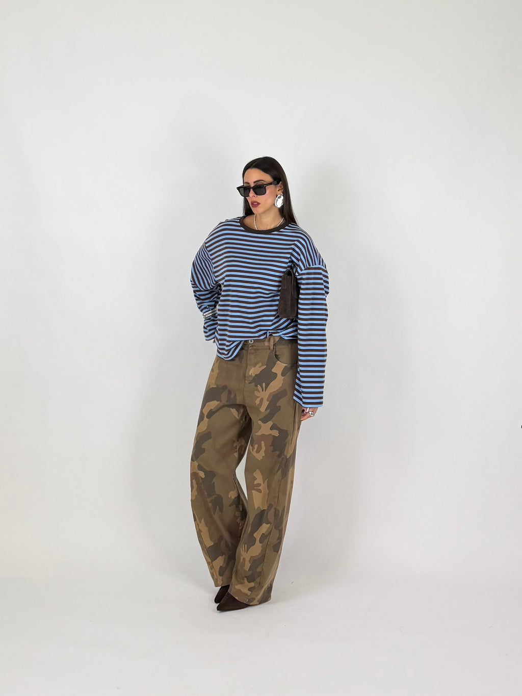 MAGLIA STRIPES SKY
