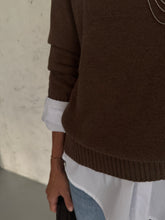Carica l&#39;immagine nel visualizzatore di Gallery, PULL SILK CACAO
