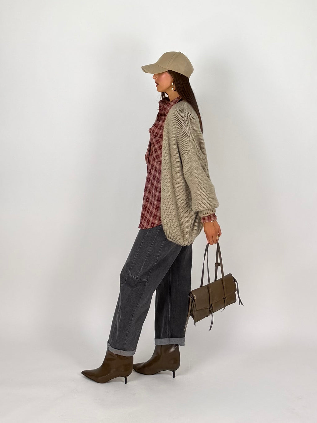 MAXI CARDIGAN CORDA