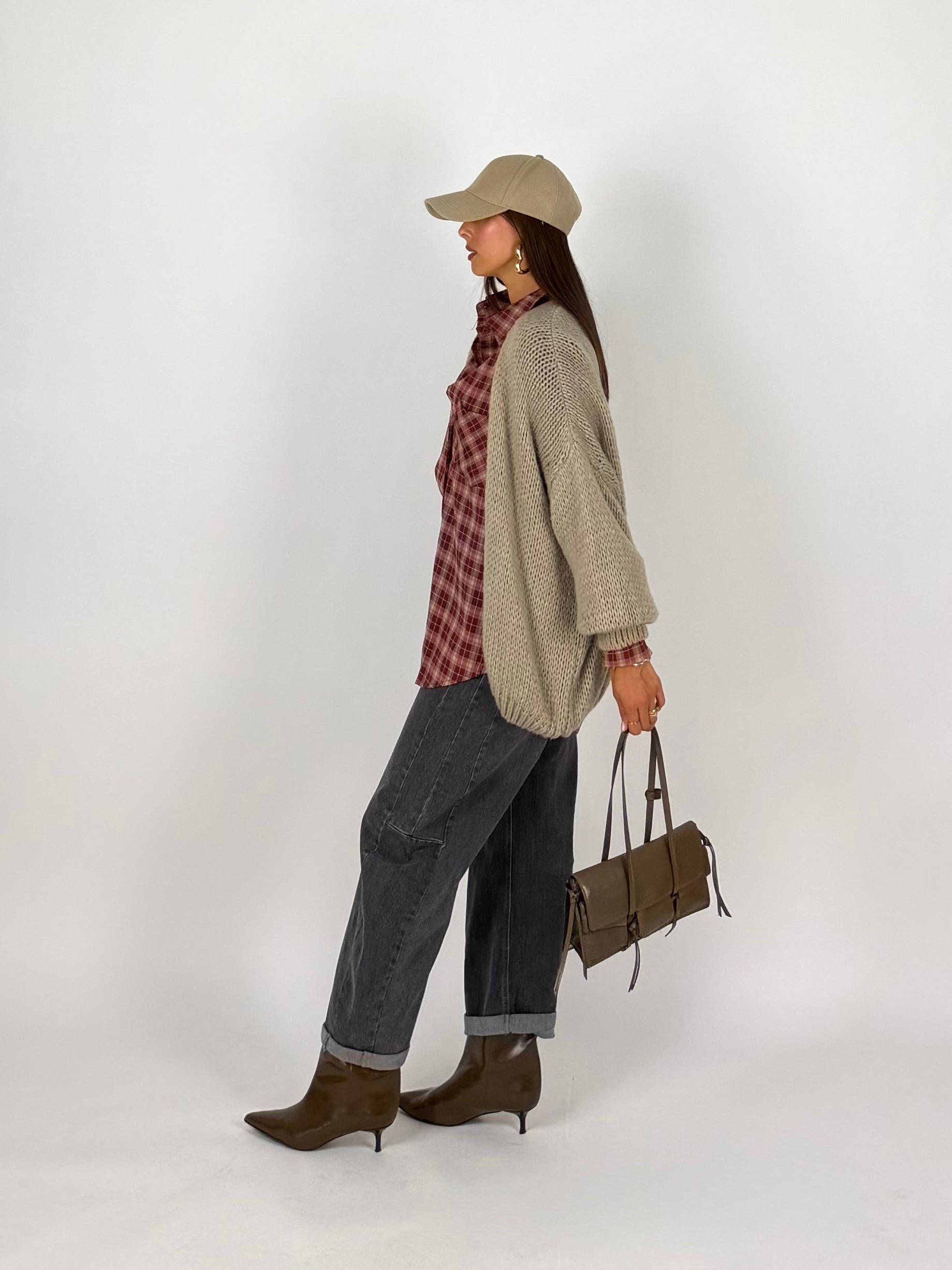 MAXI CARDIGAN CORDA