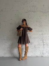 Carica l&#39;immagine nel visualizzatore di Gallery, COTTON SILK DRESS
