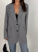 Carica l'immagine nel visualizzatore di Gallery, BLAZER TONE GRIGIO
