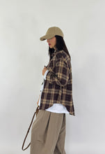 Carica l&#39;immagine nel visualizzatore di Gallery, CAMICIA CHECK BORDEAUX
