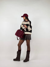 Carica l'immagine nel visualizzatore di Gallery, ROW BAG BORDEAUX
