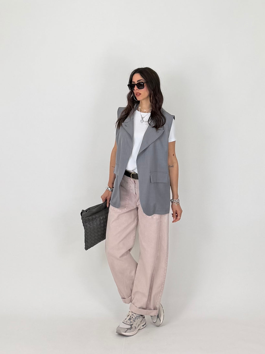 GILET ONE GRIGIO