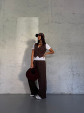 Carica l&#39;immagine nel visualizzatore di Gallery, COMPLETO BROWN STRIPES
